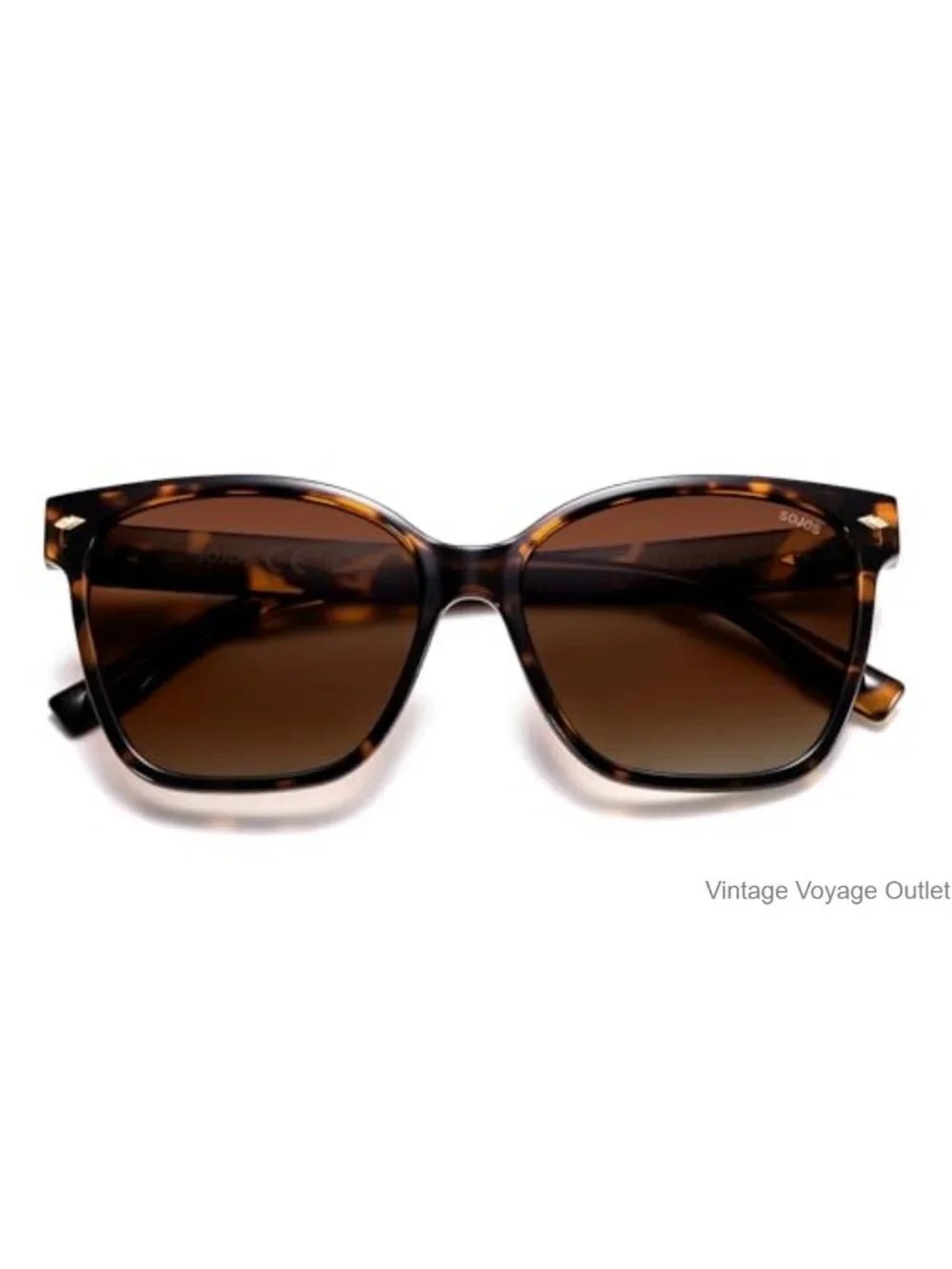 Trendy Square Oversized Polarized Sunglasses for Women UV400 Retro Shades